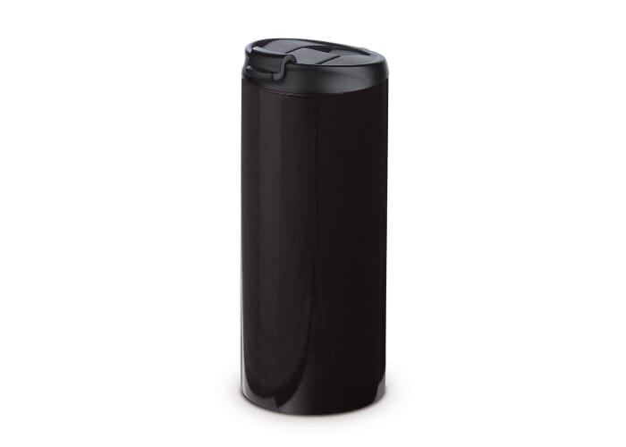 Mug de voyage publicitaire étanche 350 ml Noir