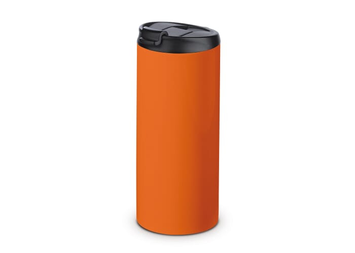 Mug de voyage publicitaire étanche 350 ml Orange