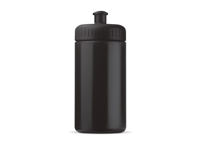 Bidon sport promotionnel Basic - 500 ml Noir