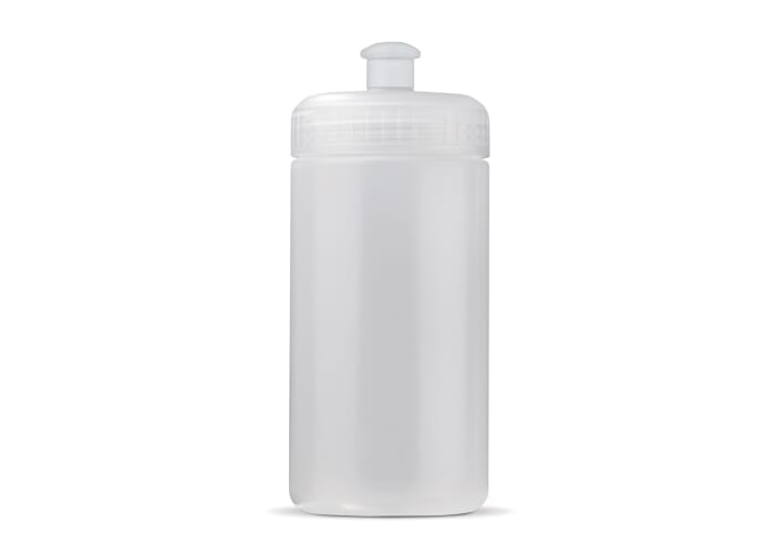 Bidon sport promotionnel Basic - 500 ml Transparent