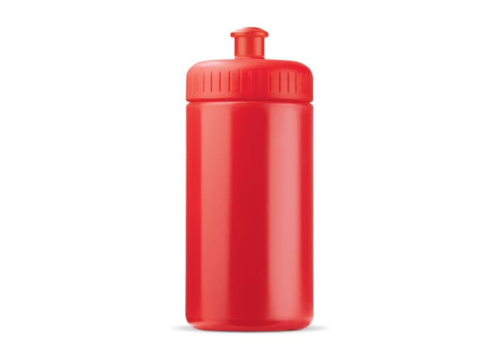 Bidon sport promotionnel Basic - 500 ml Rouge
