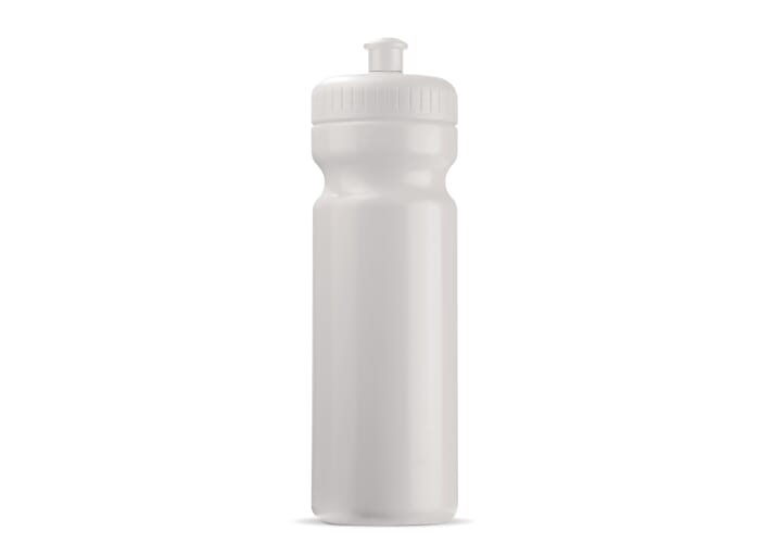 Bidon sport publicitaire Basic 750 ml Blanc