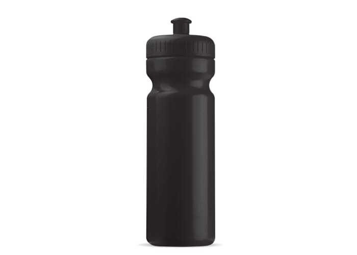 Bidon sport publicitaire Basic 750 ml Noir