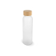 Bouteille d'eau verre et bambou 500ml personnalisable Bouteille d'eau verre et bambou 500ml personnalisable