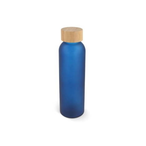 Bouteille d'eau verre et bambou 500ml personnalisable