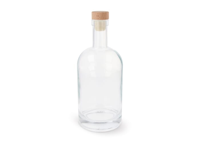 Bouteille en verre 500 ml à personnaliser Transparent