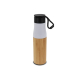 Bouteille isotherme personnalisée avec dragonne bambou 500ml Bouteille isotherme personnalisée avec dragonne bambou 500ml