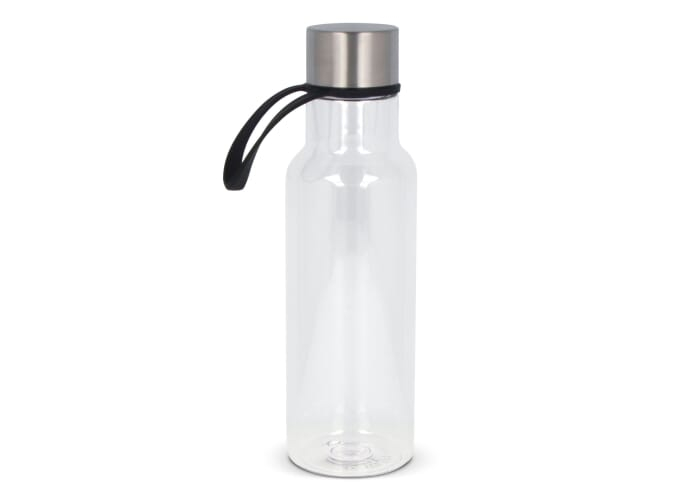Bouteille R-PET publicitaire de 600ml Tatum Noir