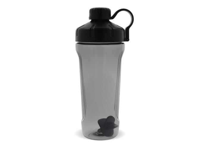 Shaker de sport publicitaire XL 900ml Noir