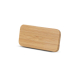 Badge magnétique personnalisable en bambou