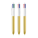 Stylo 4 couleurs publicitaire BIC® Shine avec Lanyard Stylo 4 couleurs publicitaire BIC® Shine avec Lanyard