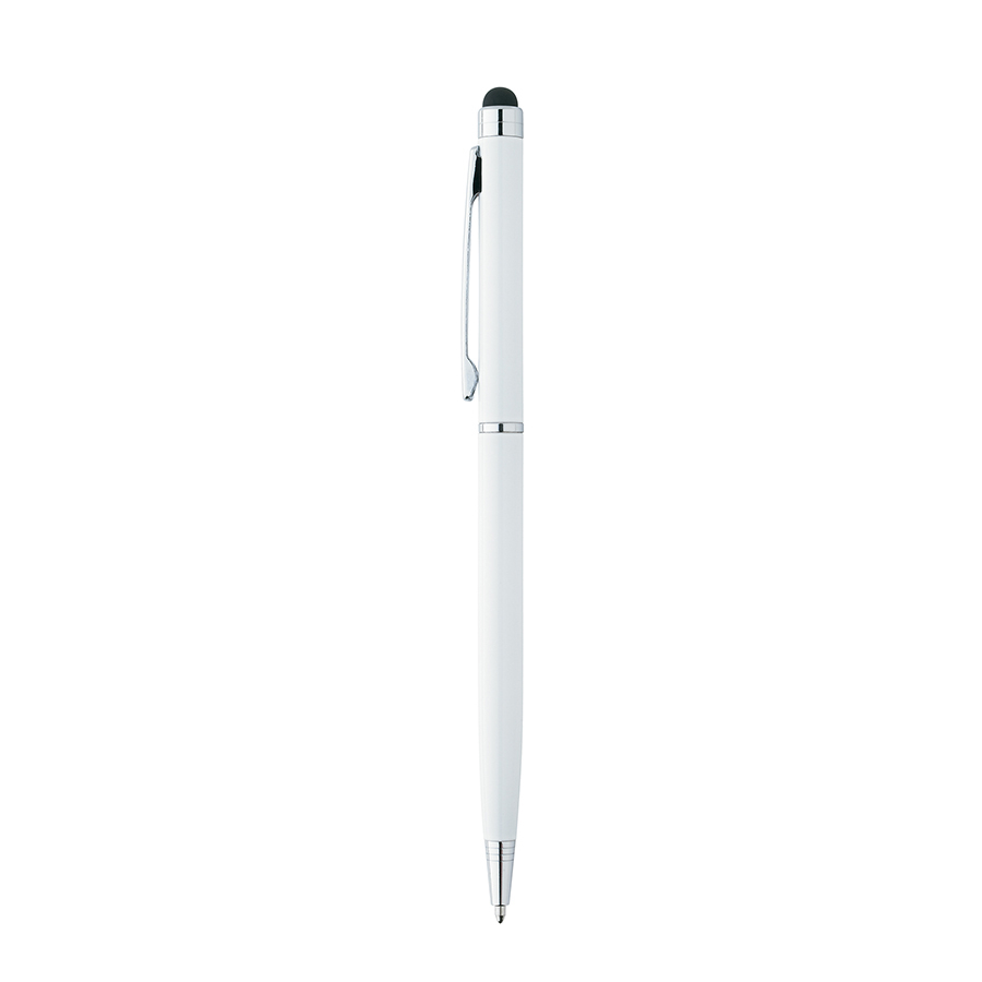 Stylo stylet BIC® publicitaire Sleek Stylus Blanc