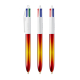Stylo 4 couleurs publicitaire avec lanyard BIC® Flags Collection Stylo 4 couleurs publicitaire avec lanyard BIC® Flags Collection