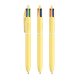 Stylo BIC® publicitaire 4 Couleurs® Pastel avec Lanyard