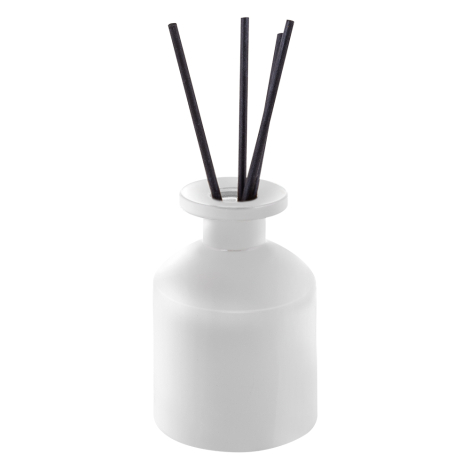 Diffuseur publicitaire 50 ml avec tiges en fibre Indo