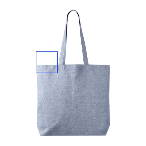 Tote bag à soufflets coton rPET 220 g promotionnel Tigris