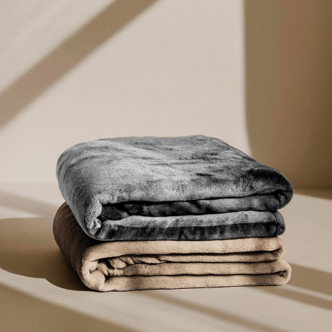 Couverture polaire publicitaire St Moritz