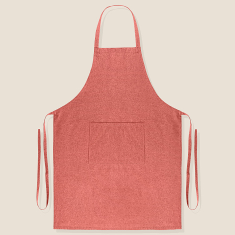 Tablier publicitaire en coton recyclé 140g WATERFALL