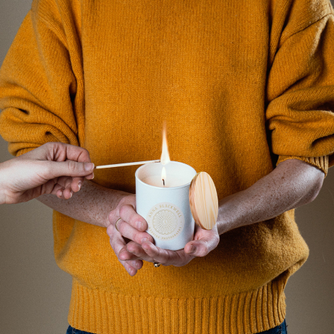 Bougie parfumée personnalisable - Levanti
