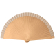 Eventail promotionnel bois et polyester ROMANTIC Eventail promotionnel bois et polyester ROMANTIC