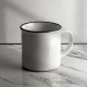 Tasse personnalisable sublimation 250ml "AU LAIT"