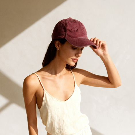 Casquette publicitaire coton effet lavé OSHA