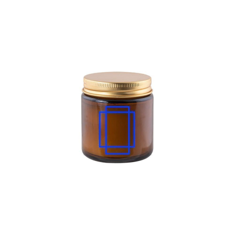 Bougie publicitaire avec couvercle TULIPE