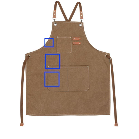 Tablier publicitaire effet denim WAILE