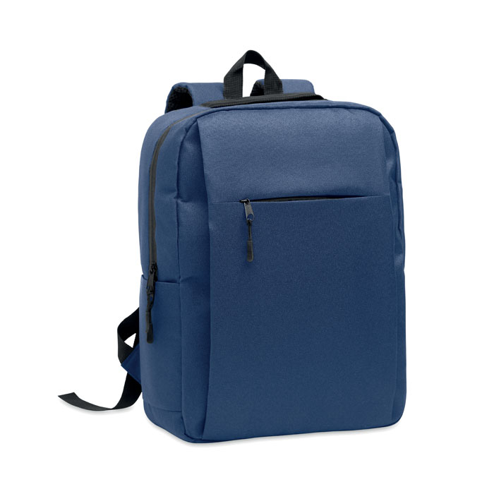 Sac à dos RPET pour écran 15" à personnaliser Akraos Bleu