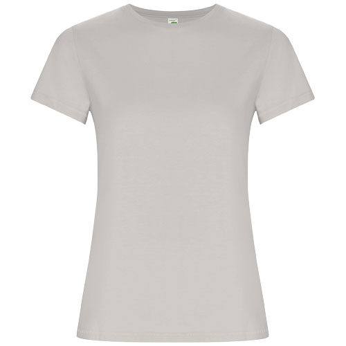 T-shirt publicitaire coton bio 160g femme Golden Roly Opale