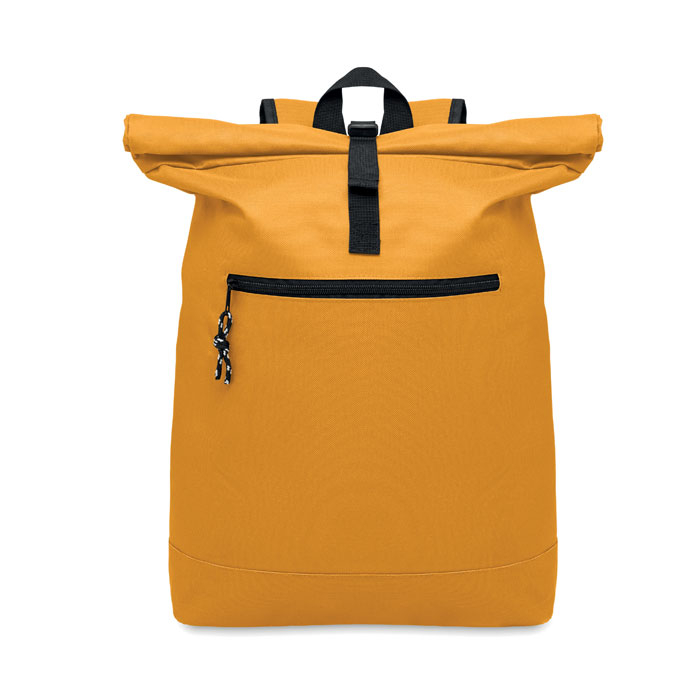 Sac à dos enroulable publicitaire ordinateur 15" IREA Ochre