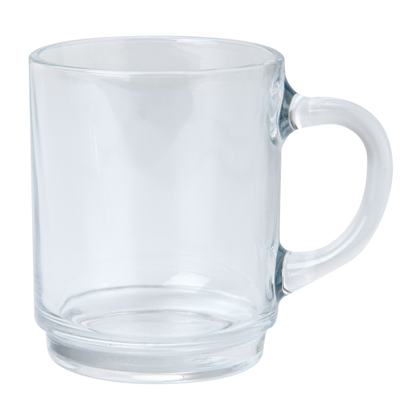 Mug transparent publicitaire personnalisable 260 ml Duralex Transparent