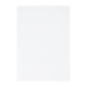 Chemise à rabats en carton blanc, vue de face fermée sans éléments graphiques, sans marquage visible.