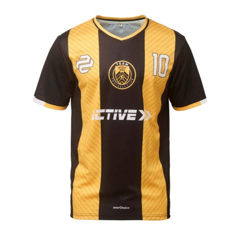T-shirt personnalisable col en V pour le sport 145g/m²