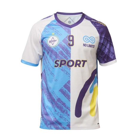 Maillot de sport promotionnel 145g/m² col V