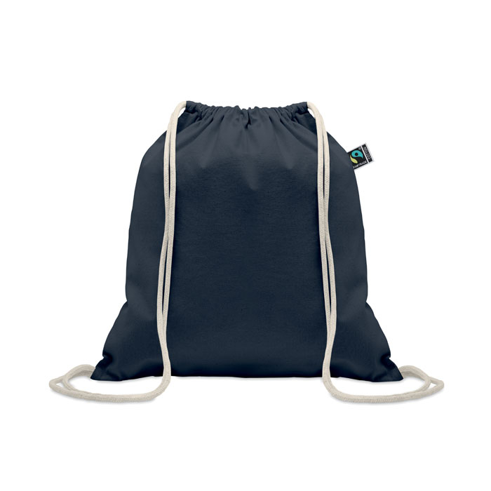 Sac à cordon en coton 180 g/m² à personnaliser Osole Draw Bleu