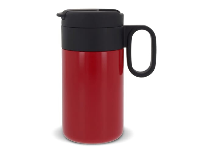 Organiseur de bureau à personnaliser avec chargeur sans fil 5W Rouge