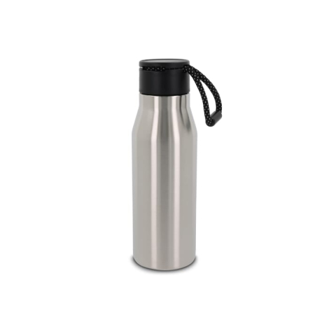 Bouteille isotherme personnalisée avec dragonne bambou 500ml