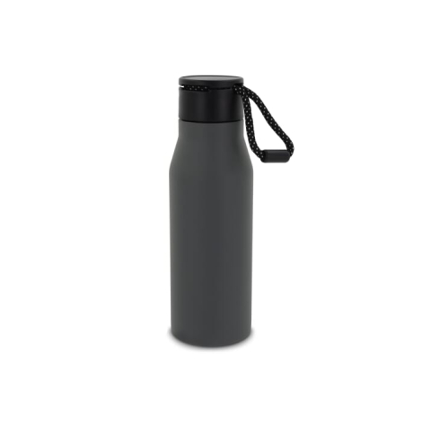 Bouteille isotherme personnalisée avec dragonne bambou 500ml