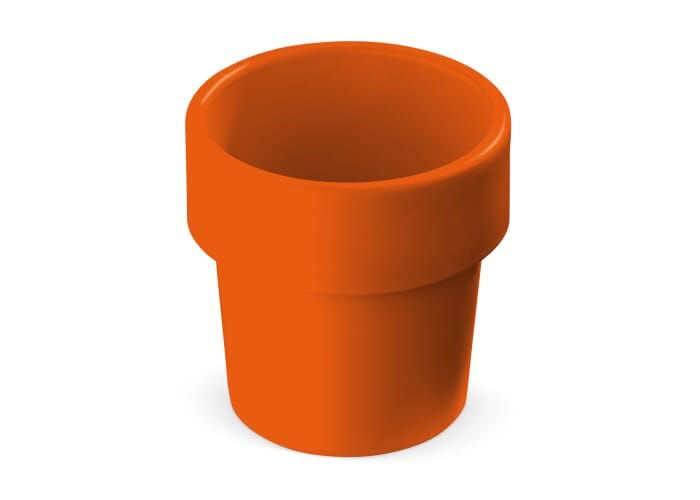 Tasse café publicitaire graines fraisiers Orange