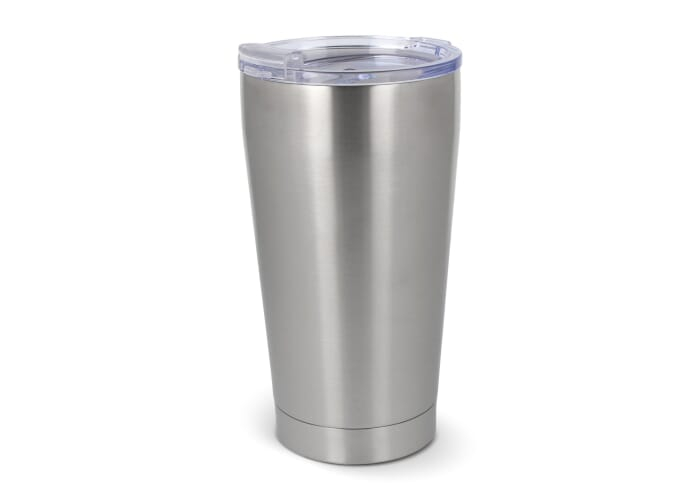 Mug personnalisé avec couvercle 500ml Cango Argent