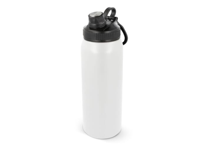 Gourde acier inoxydable publicitaire 800ml Clark Blanc