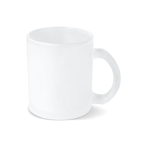 Mug publicitaire en verre dépoli 335ml Mallorca