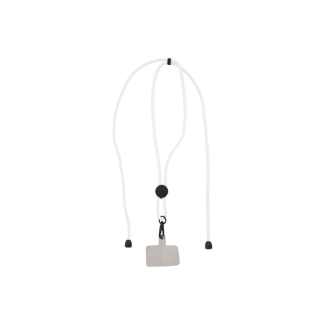 Cordon téléphonique publicitaire réglable