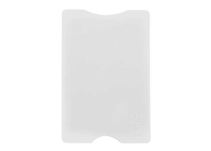 Porte-cartes promotionnel anti-RFID Blanc