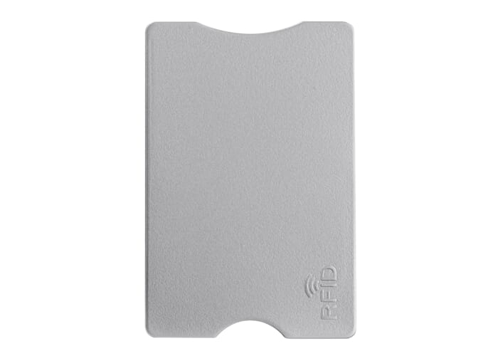 Porte-cartes promotionnel anti-RFID Argent