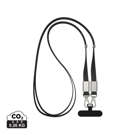 Lanière téléphone personnalisée recyclée Nivo