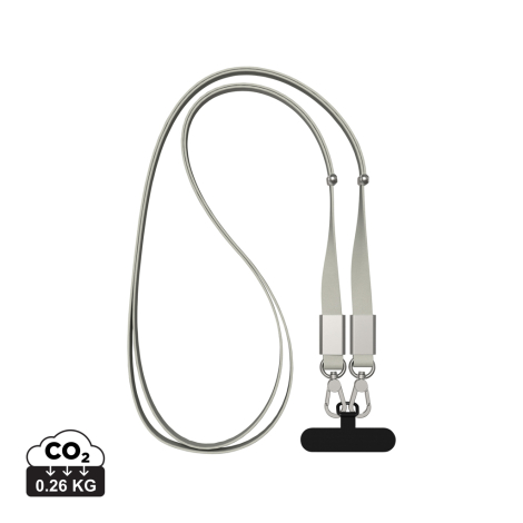 Lanière téléphone personnalisée recyclée Nivo