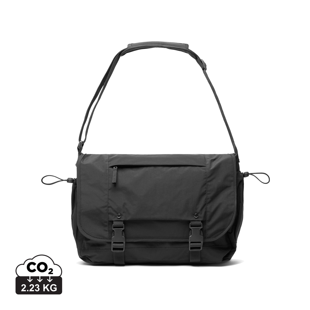 Sac messager pour écran 15,6" personnalisable Kento Urban Noir