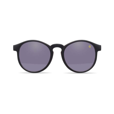 Lunettes vues de face avec monture noire unie sans personnalisation apparente